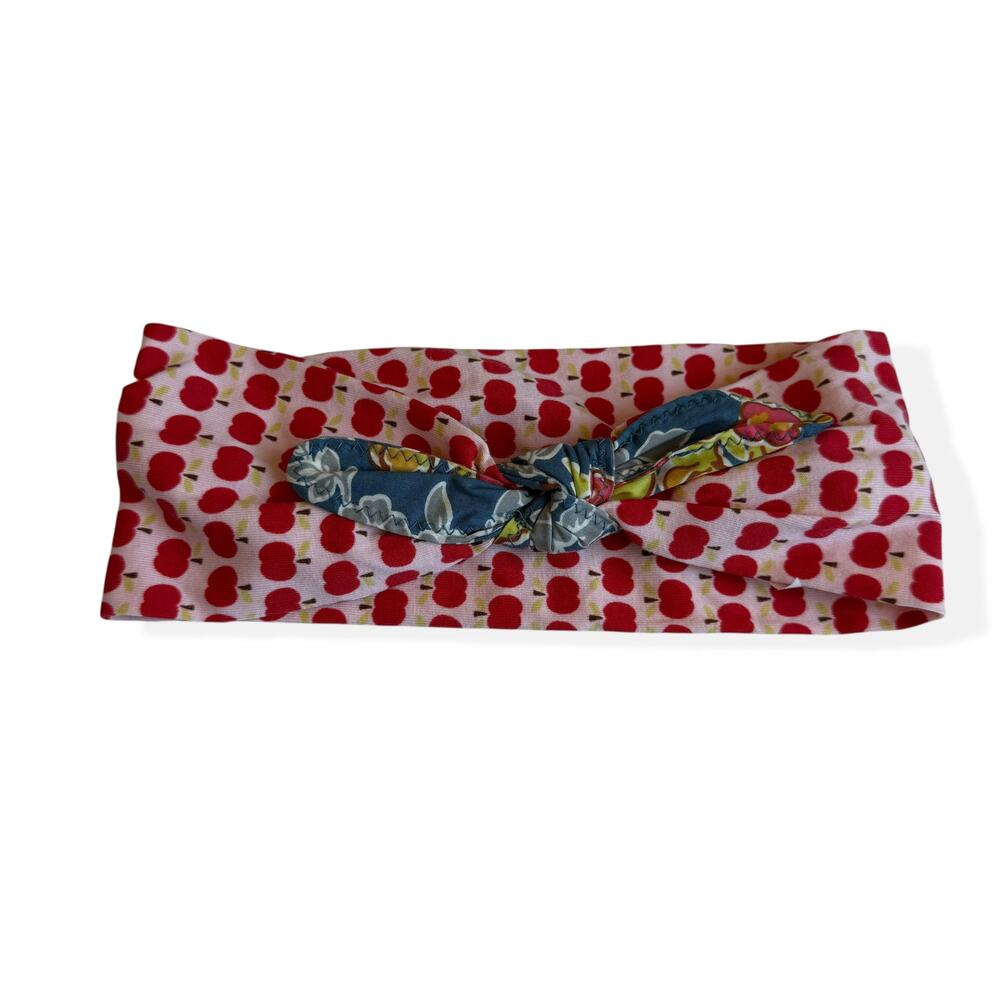 Matilda Jane Math Wiz Knot Headband Apples Girls One Size